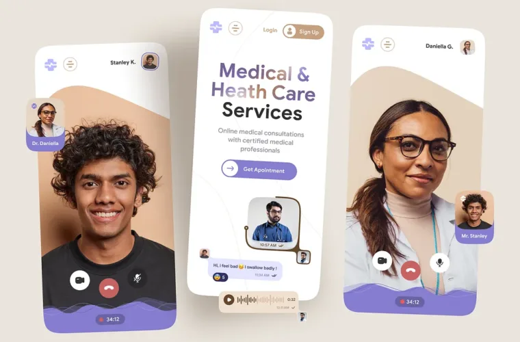 Healthcare booking app