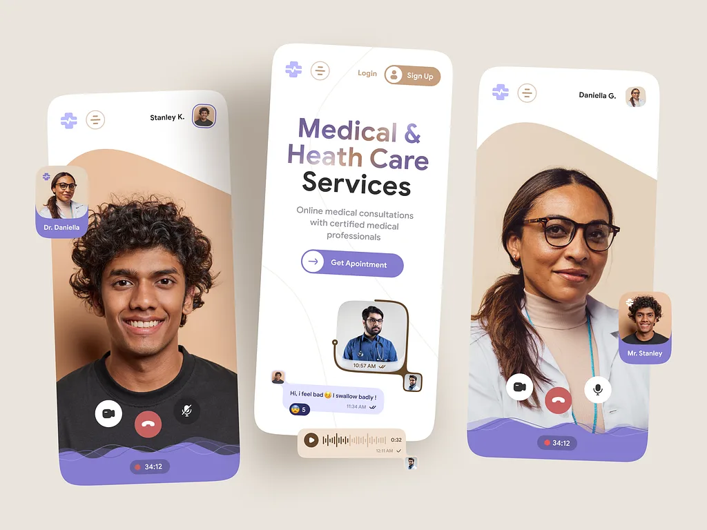 Healthcare booking app