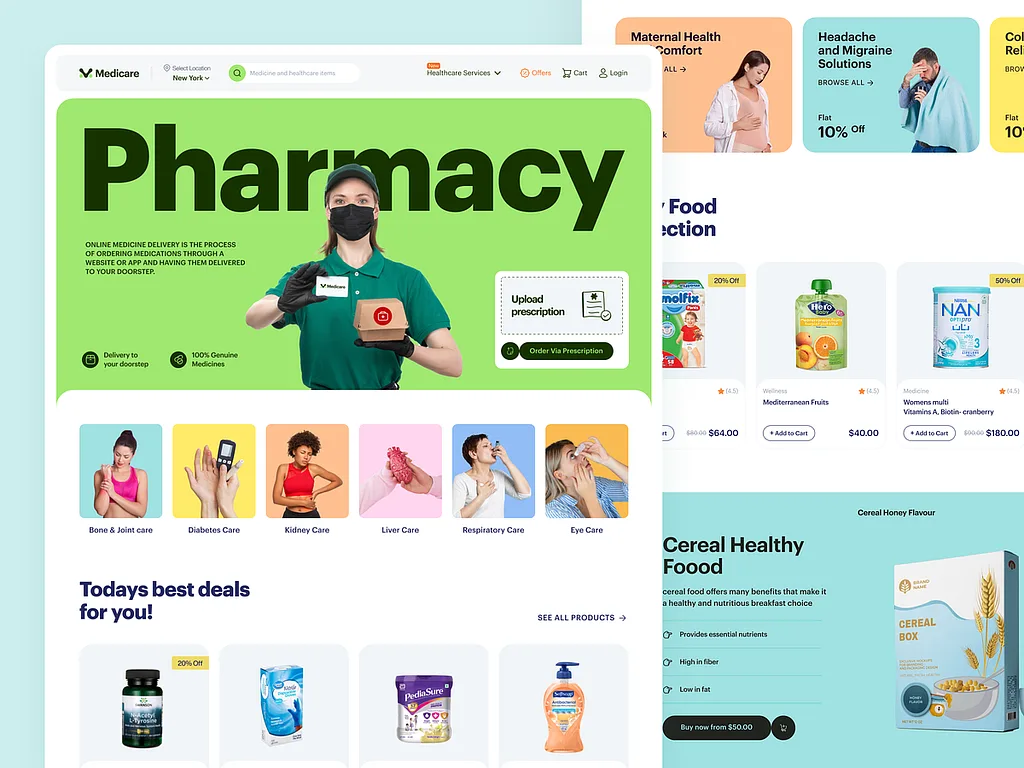 Pharmacy storefront