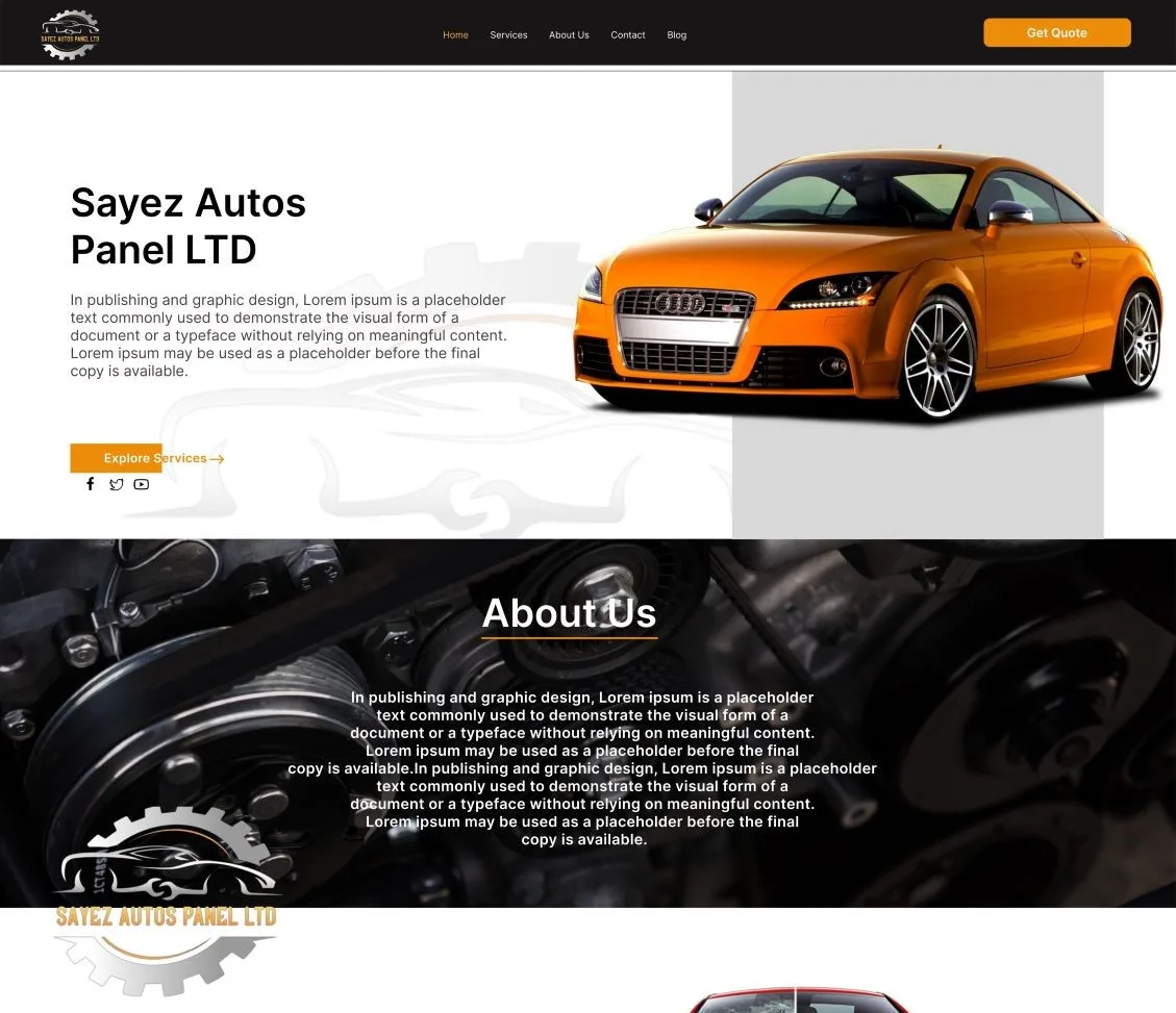 Sayez Autos Panel