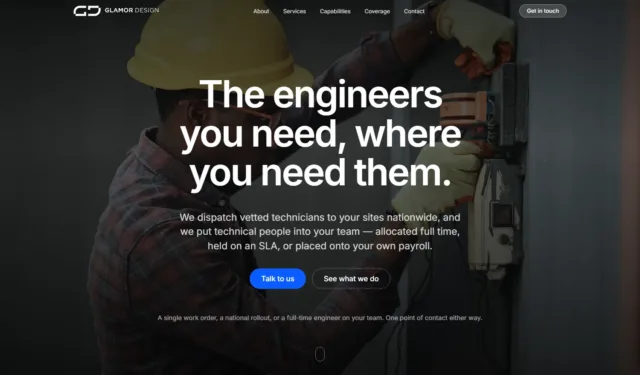 Glamor Design USA — Web design