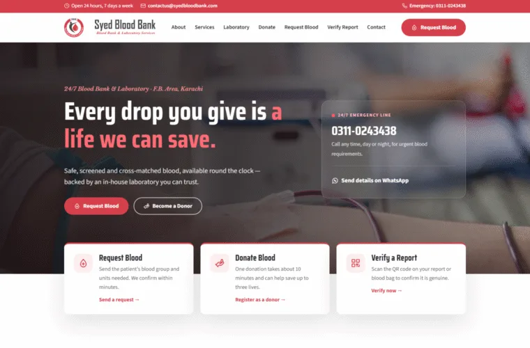 Syed Blood Bank & Laboratory